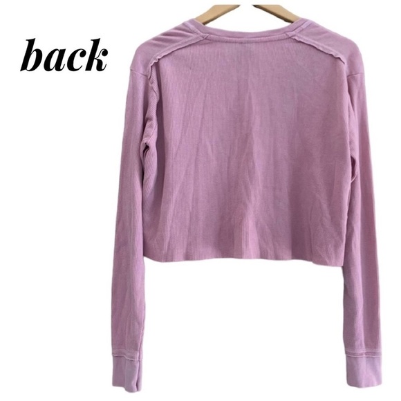 New 2-pc Bundle WILD FABLE Tops Pink Lavender Shirts Waffle Ribbed Women’s L NWT - Picture 12 of 16